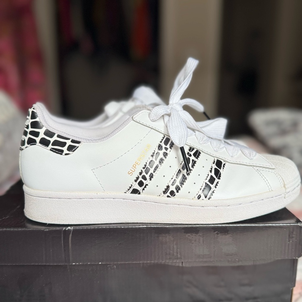Adidas Black and White Sneakers